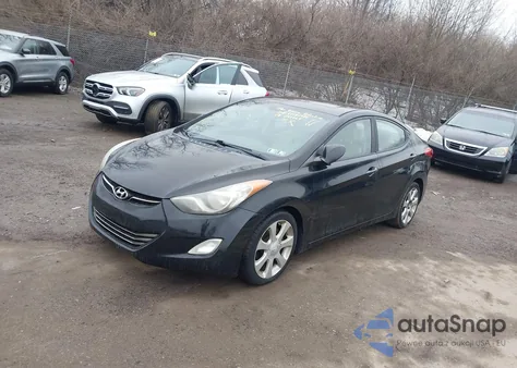 2011 Hyundai Elantra Limited (Ulsan Plant) z USA, uszkodzony, nr VIN KMHDH4AE0BU094769